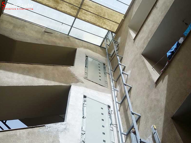 آسانسور در ساختمان 5 طبقه