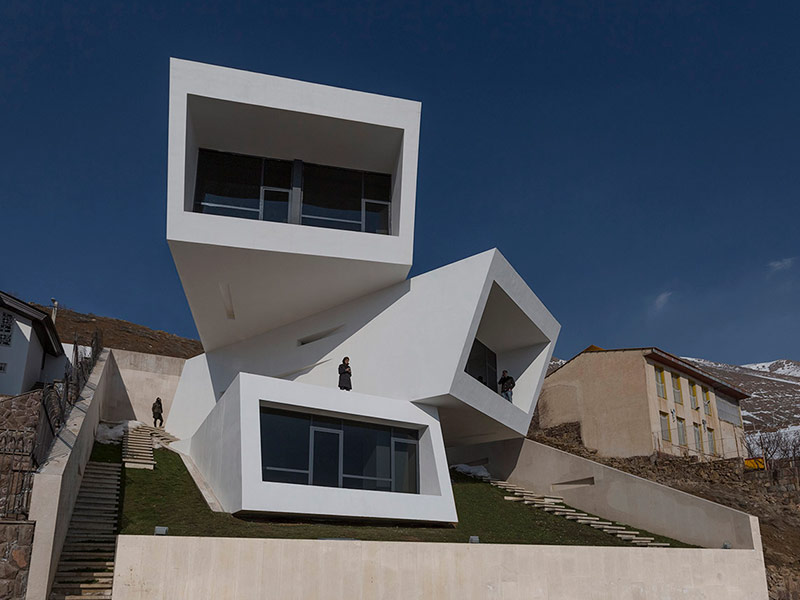 طراحی معماری با حجم