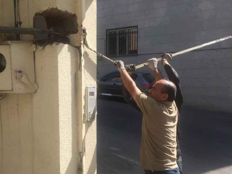طراحی درب پارکینگ آهنی