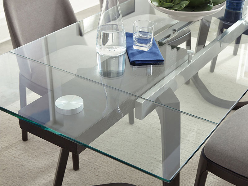 میز ناهار خوری شیشه ای
