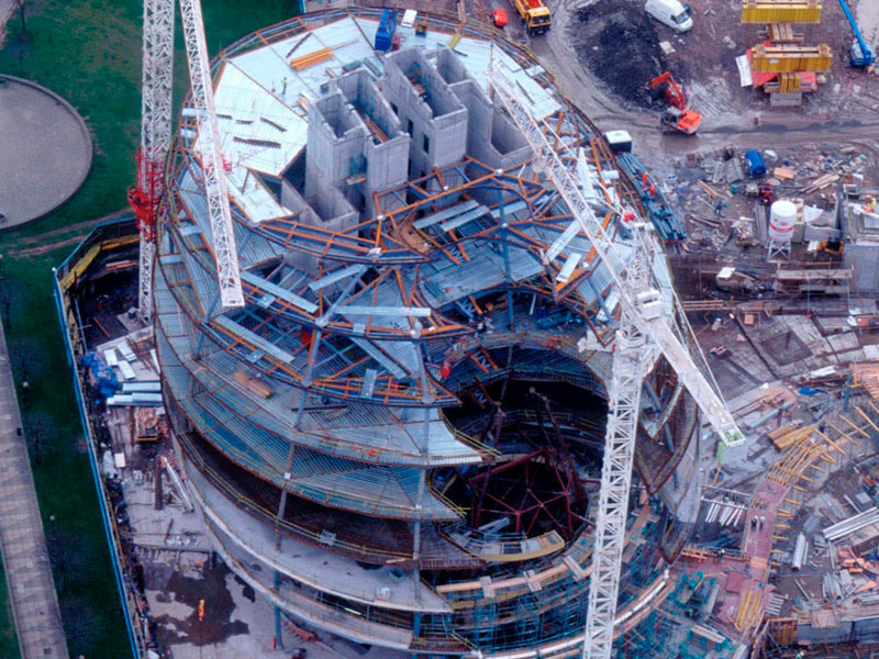 طراحی سازه ساختمان شهرداری لندن