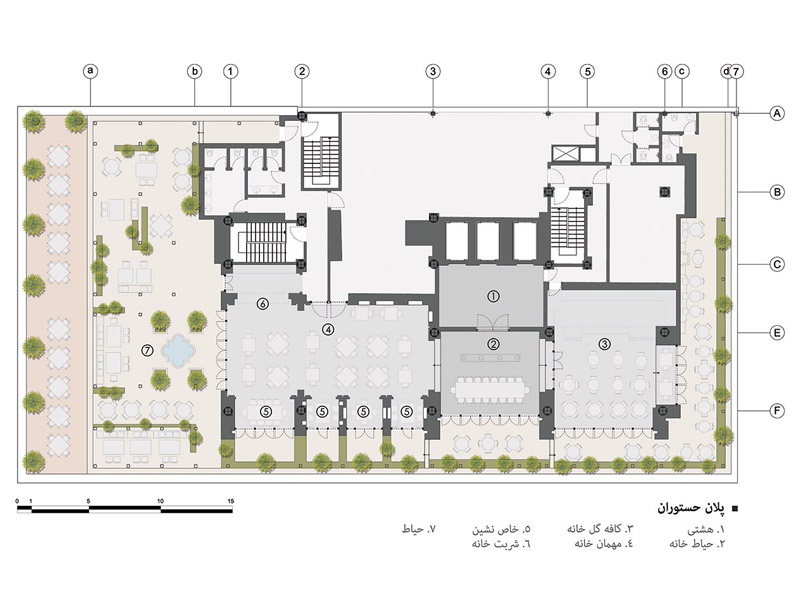 Hestooran resturant floorplan