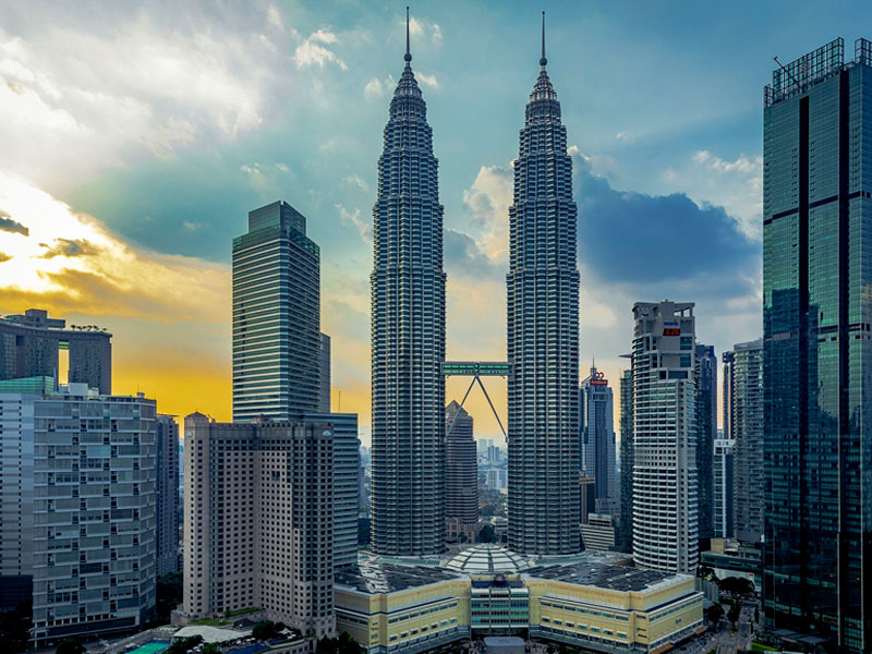  برج های دوقلوی پتروناس در مالزی