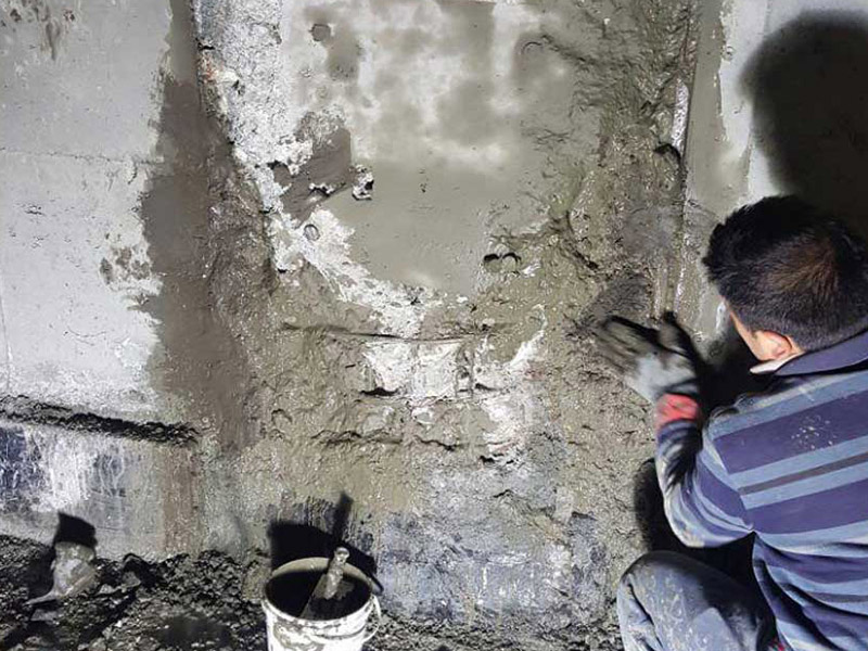 آب بندی چاله آسانسور