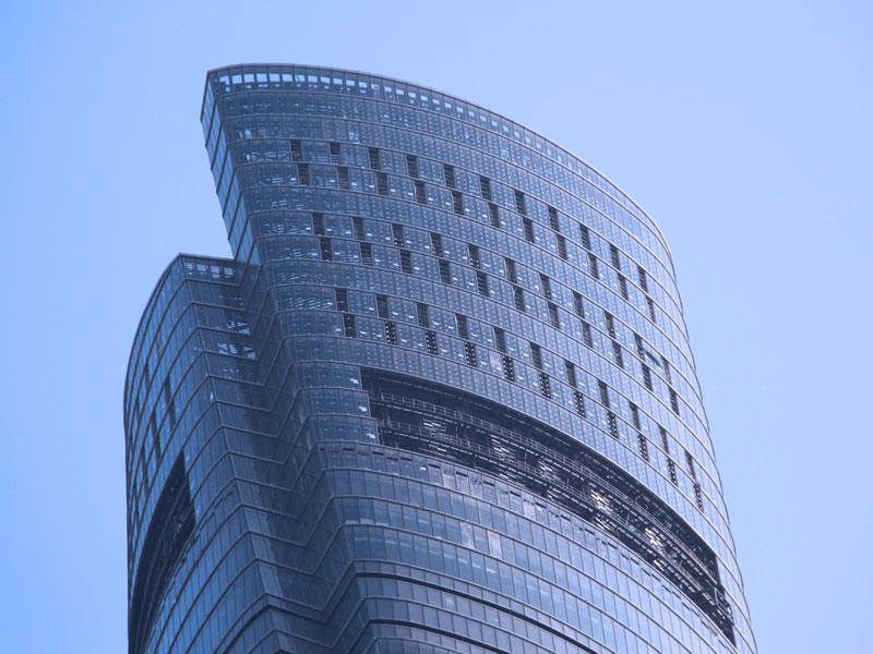 معماری برج شانگهای 
