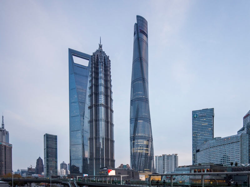 طراحی سازه آسمان خراش شانگهای