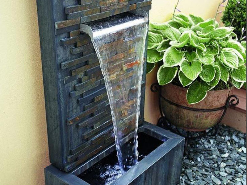 طراحی آبنمای دیواری
