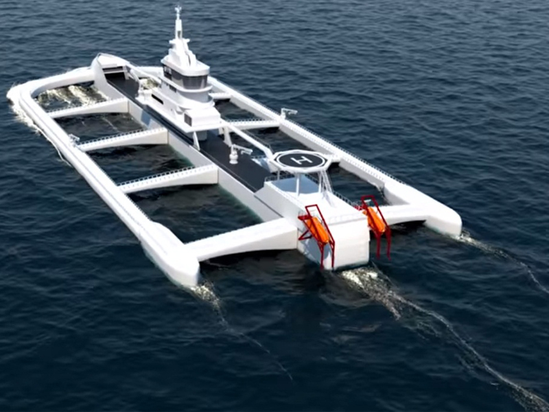 طراحی مدرن آبزی پروری مدرن کشتی آوشن آرک