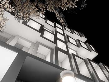 طراحی معماری مجتمع تجاری اداری
