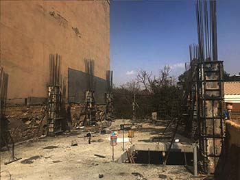 اجرا ساختمان مسکونی