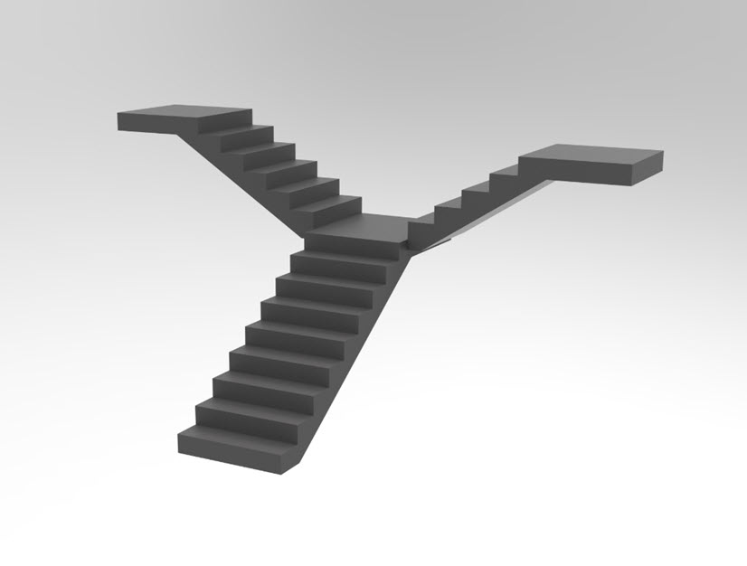 انواع طراحی پله
