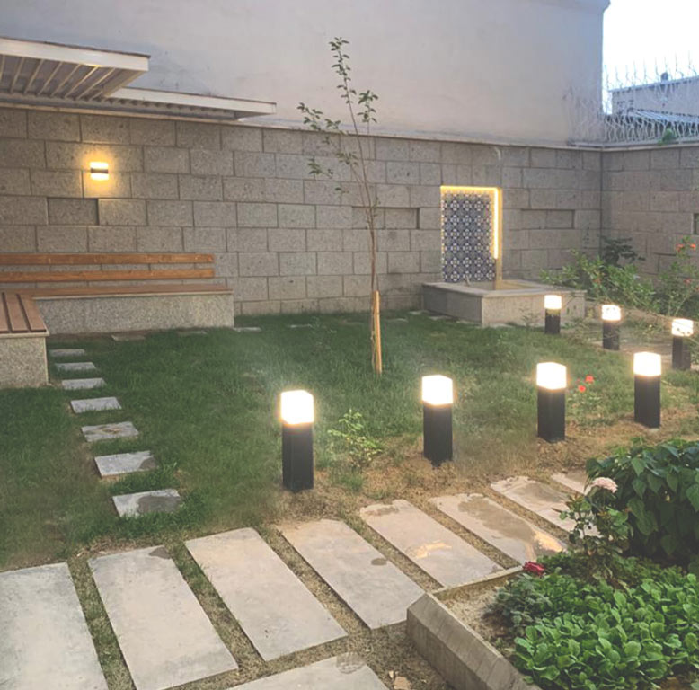 طراحی محوطه خانه شاهرودی