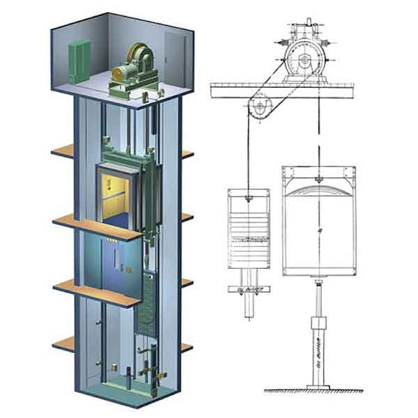 اجرای آسانسور در ساختمان قدیمی