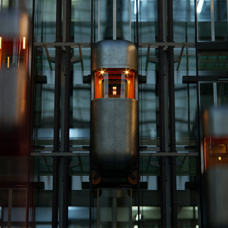 تغییرات نیرو در آسانسور هیدرولیکی